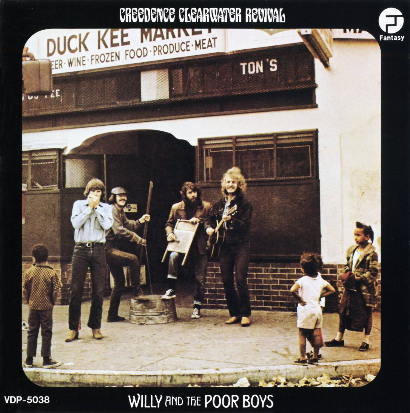 Creedence Clearwater Revival Willy And The Poor Boys : Front JPN
